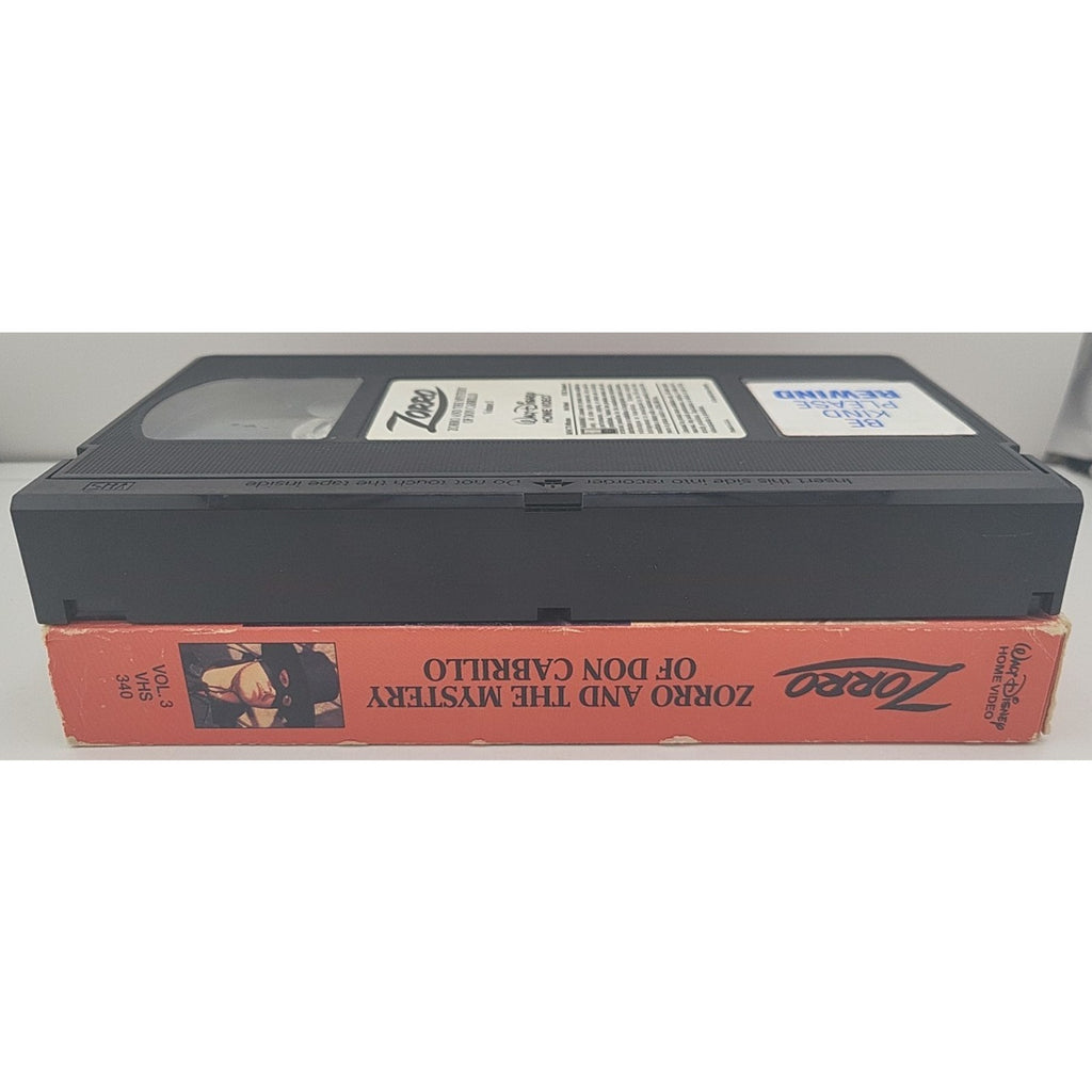 Zorro and the Mystery of Don Cabrillo VHS 1959 Action Adventure Disney