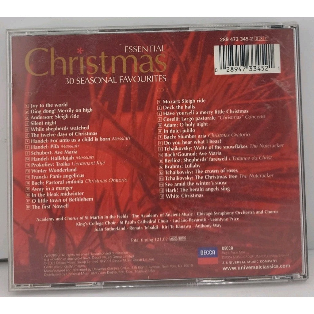 Essential Christmas by Various (CD, 2002)