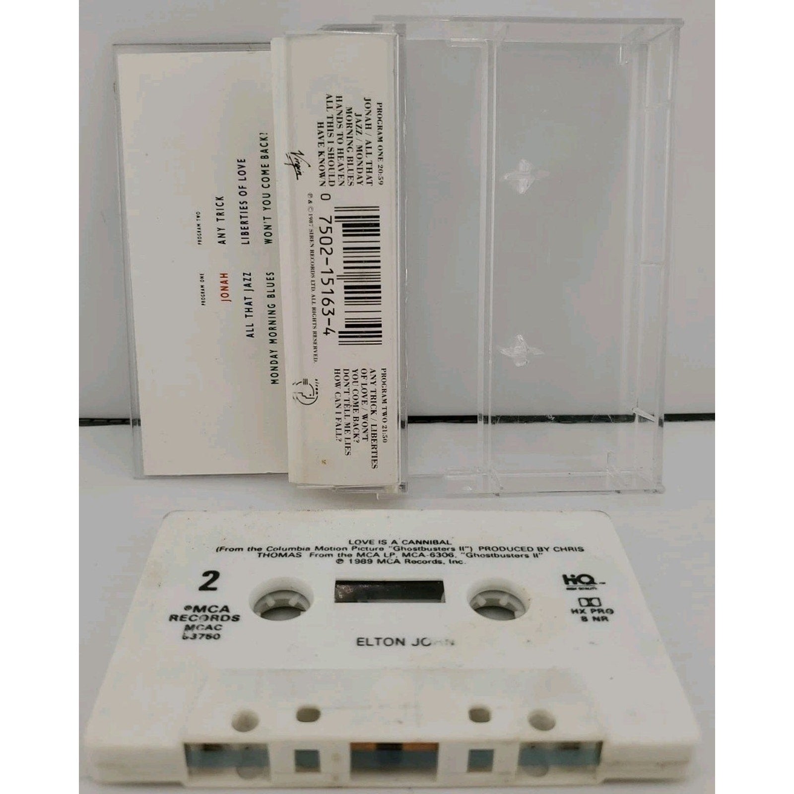 All That Jazz by Breathe (2 - UK) (Cassette, 1988, A&M (USA)) - White Tape