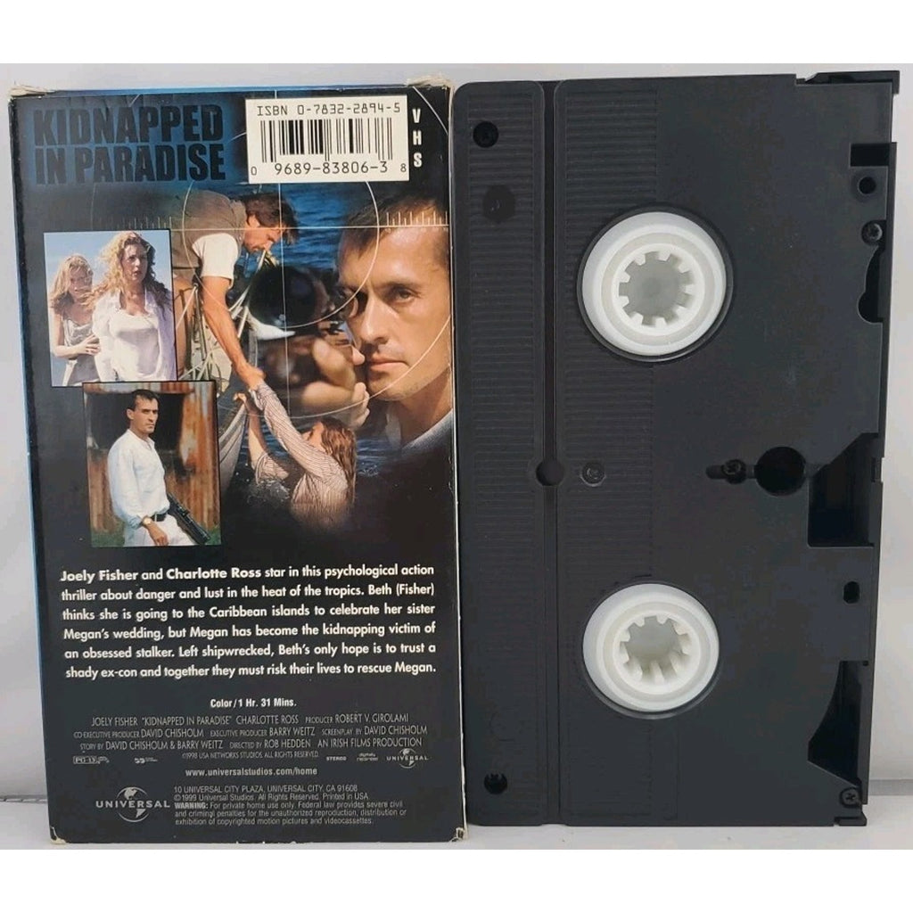 Kidnapped in Paradise (VHS, 1999)