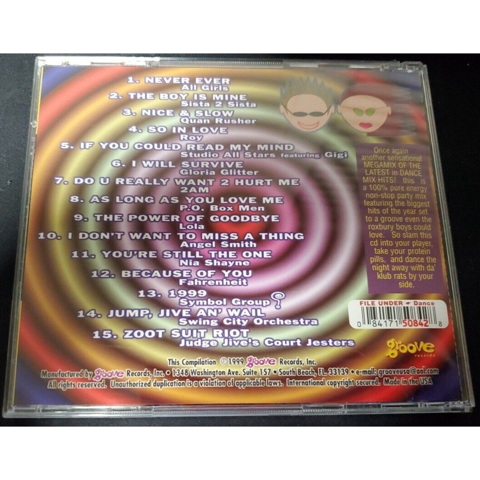 Dance Mix Hits '99 by Various Artists (CD, Jan-1999, Groove)