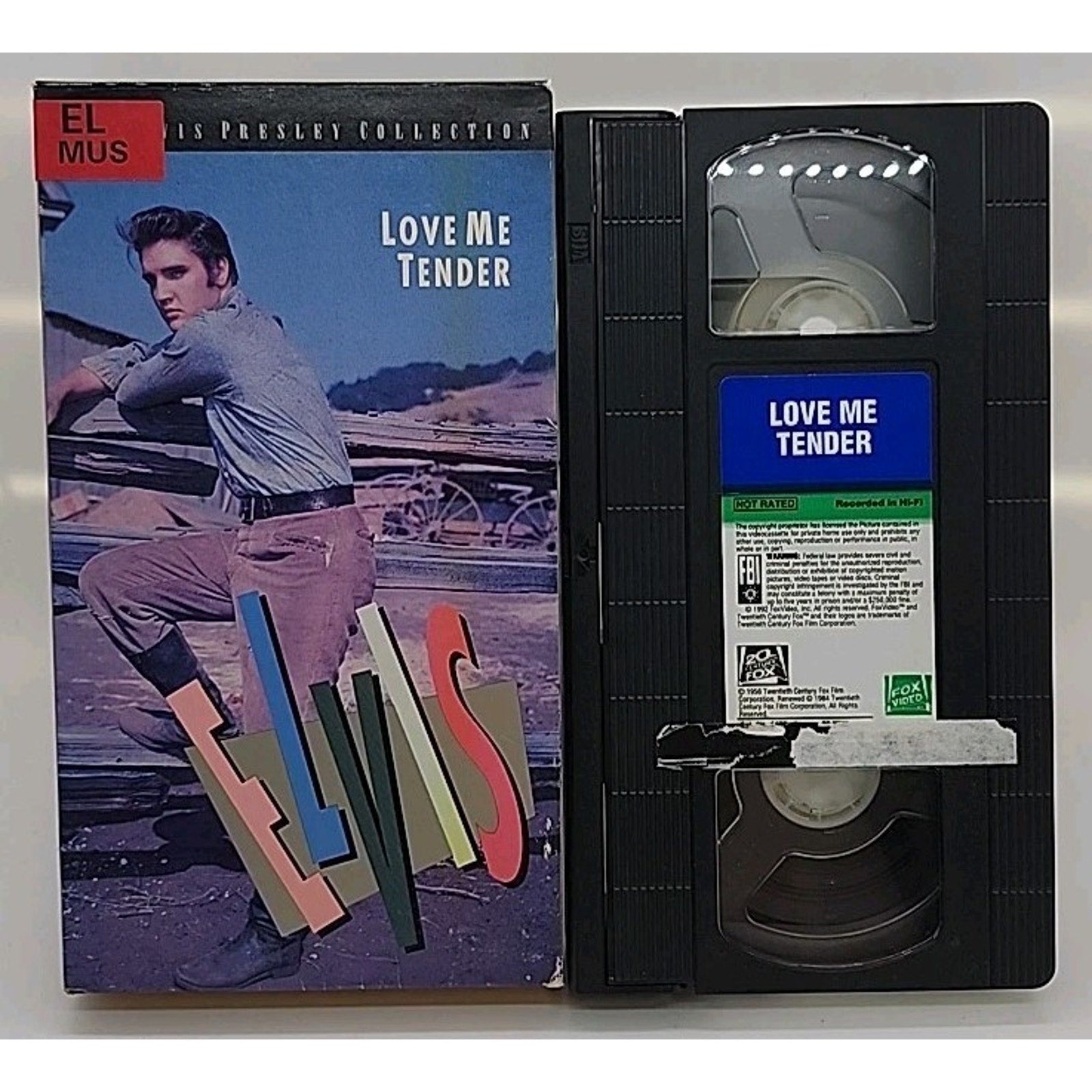 Elvis - Love Me Tender (VHS, 1997)