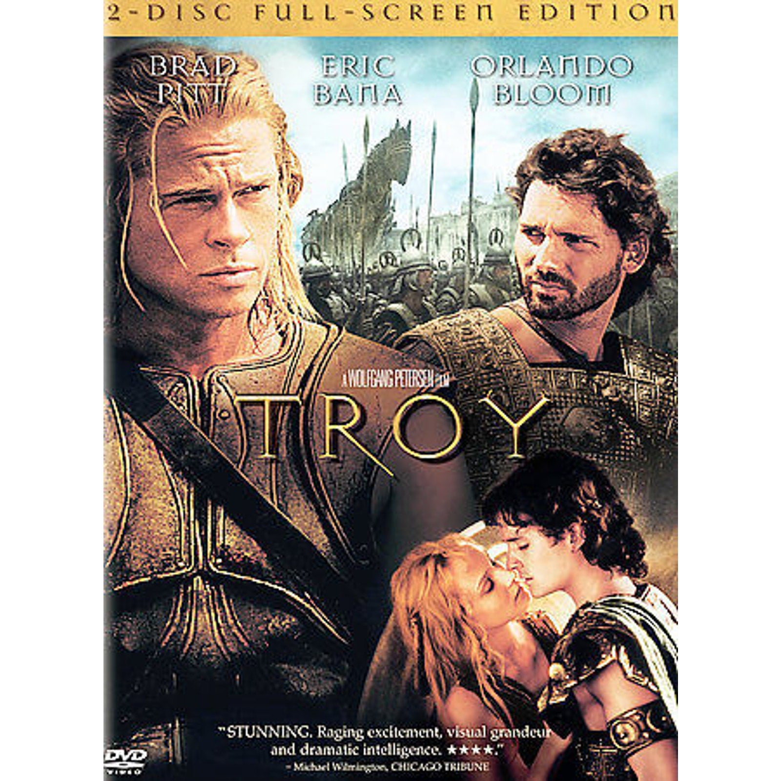 Troy (DVD, 2005, 2-Disc Set, Full Frame) *Brand New*