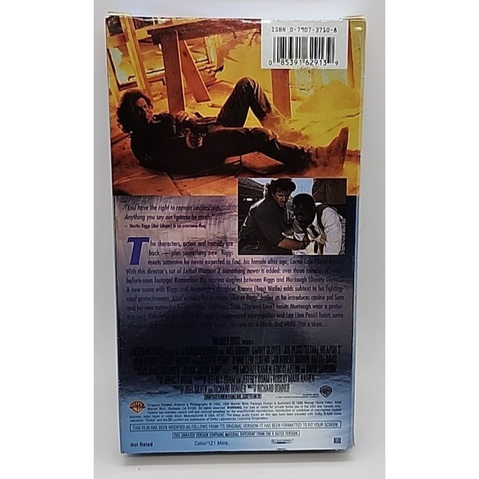 Lethal Weapon 3 (VHS, 1998, Directors Cut)