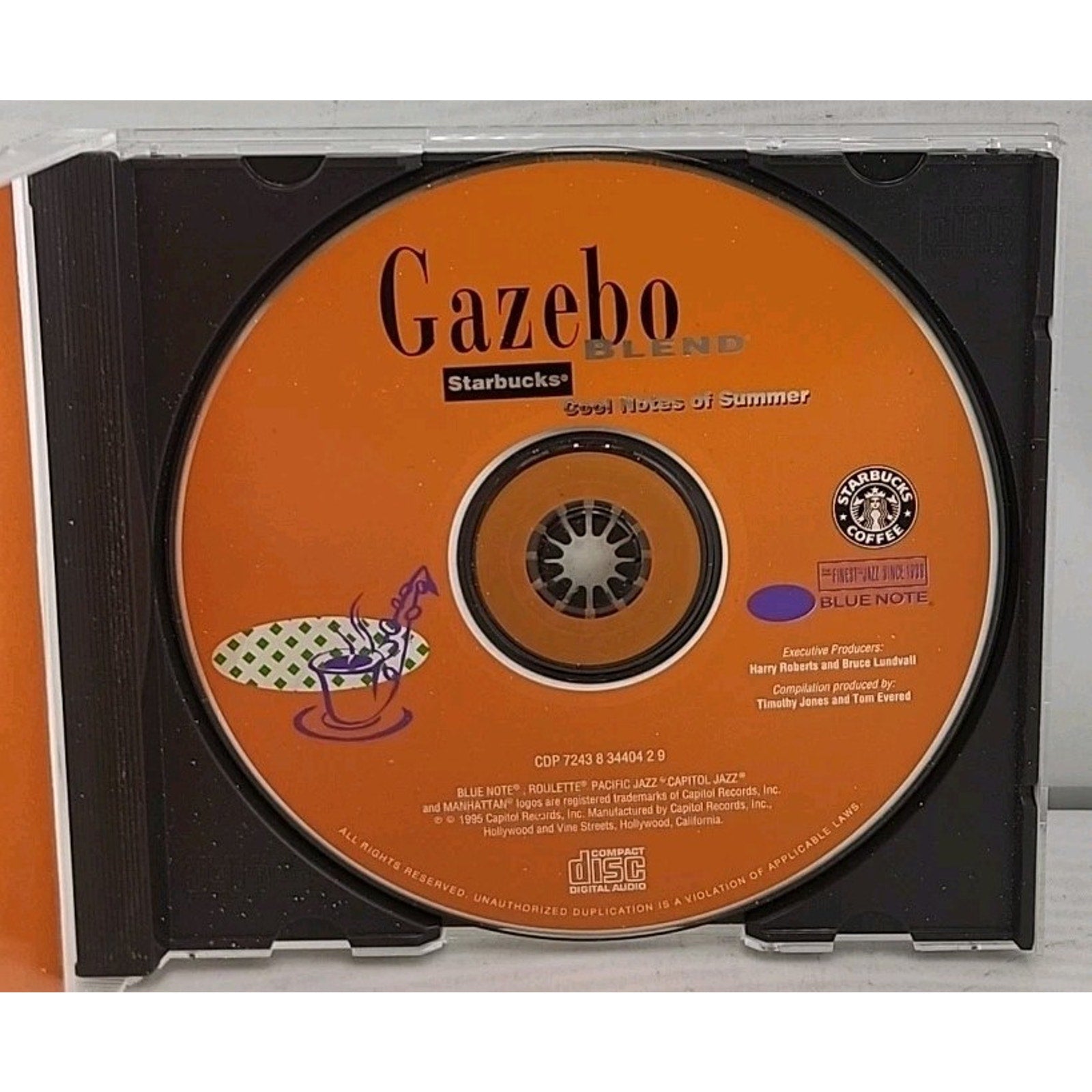 Starbucks Cool Notes of Summer- Gazebo Blend (CD)