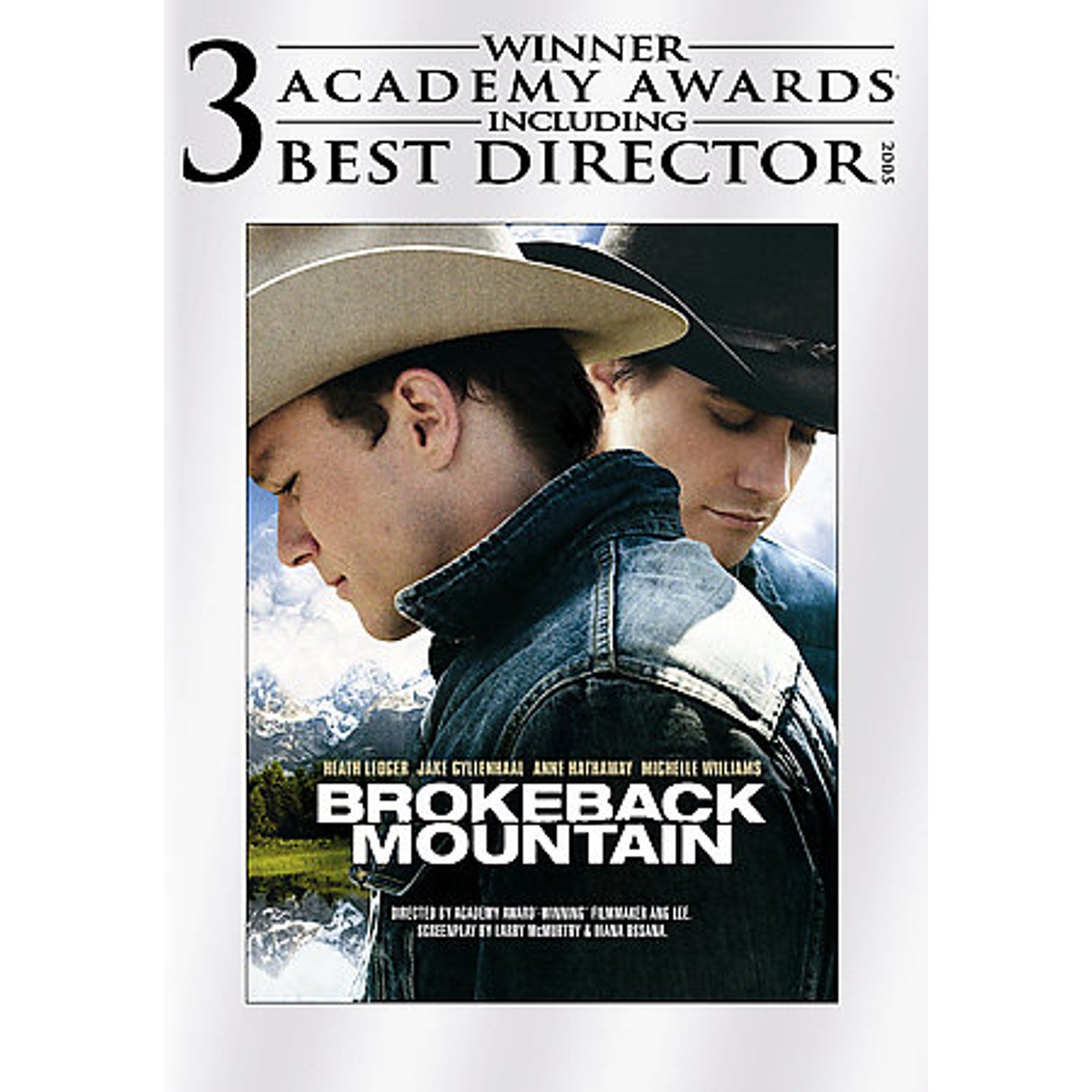 Brokeback Mountain (DVD, 2006, Full Frame)