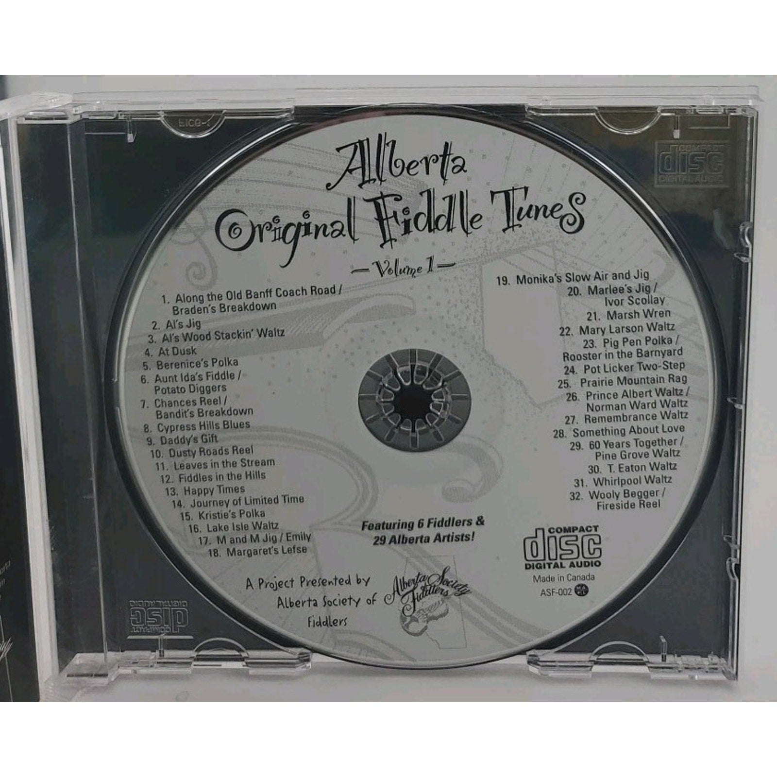 Alberta Original Fiddle Tunes Volume 1 (CD)