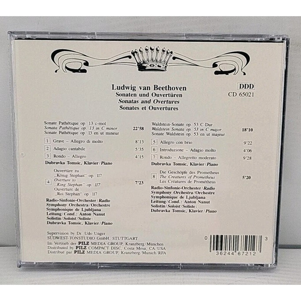 Royal Crown Classics: Ludwig Van Beethoven - Sonatas and Overtures (CD)