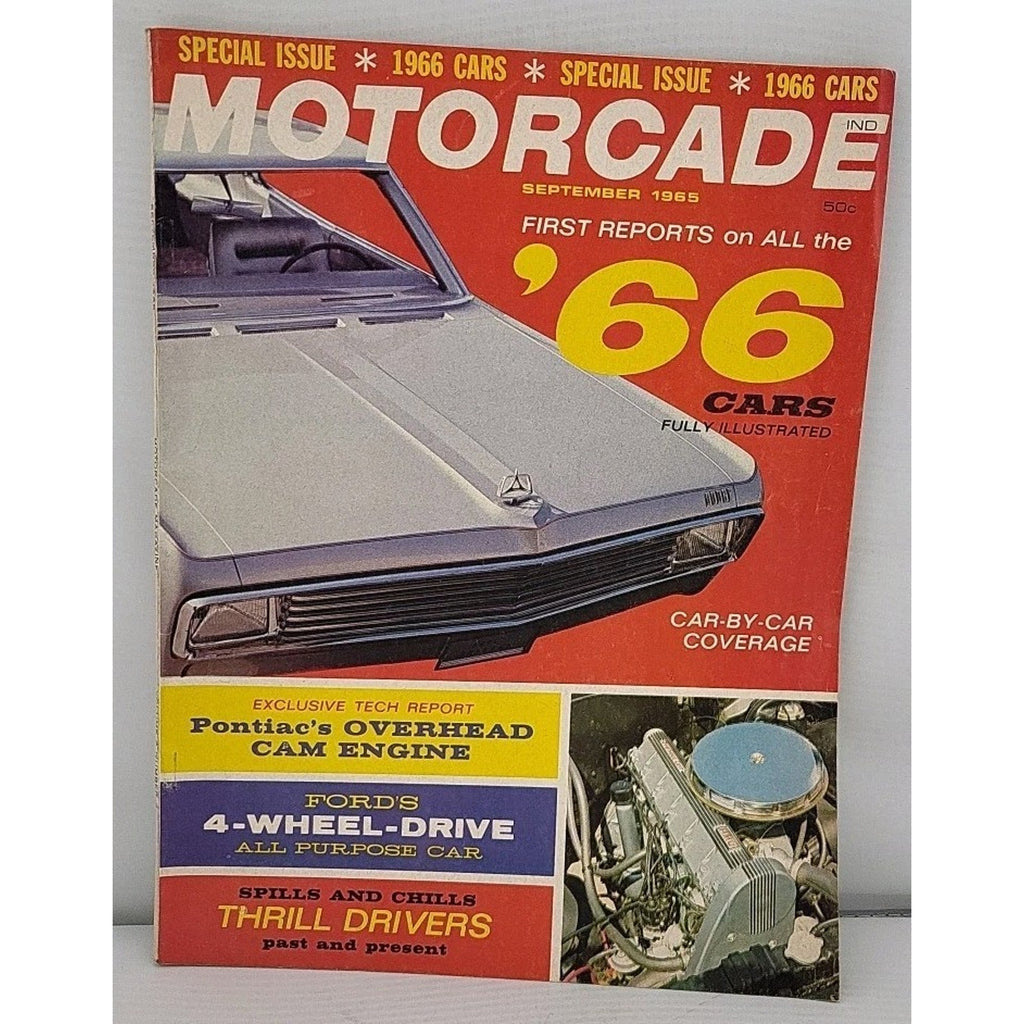 Motorcade Magazine September 1965 Ford 4-Wheel Drive