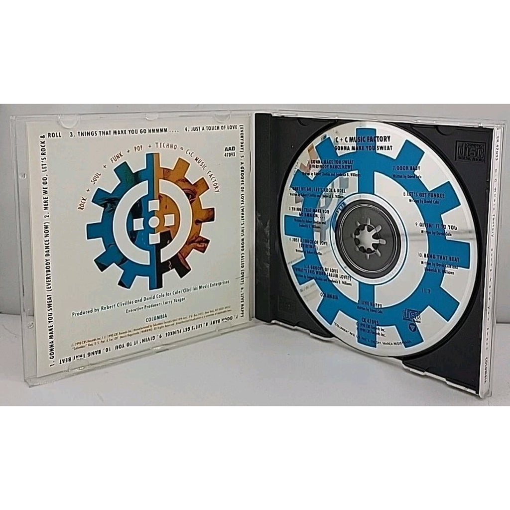 Gonna Make You Sweat by C & C Music Factory (CD, 1990)