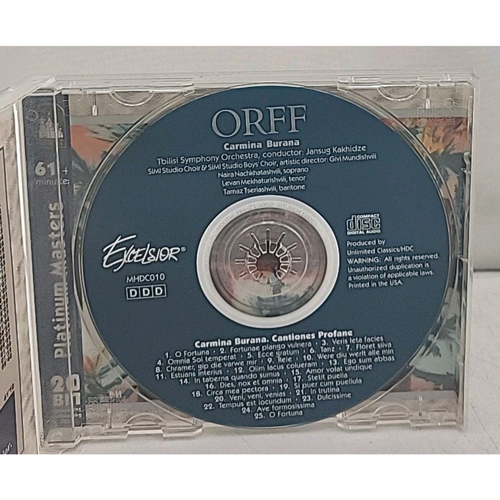 Orff Carmina Burana - CD
