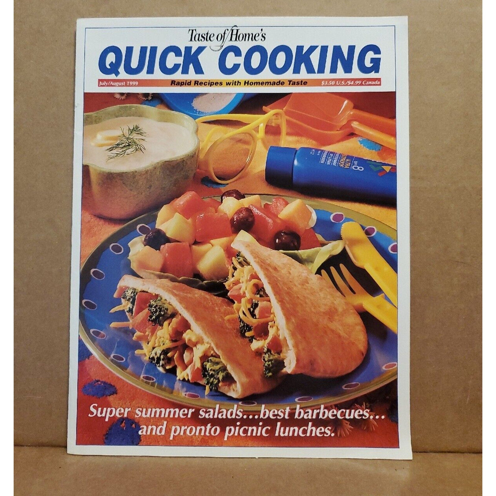 Taste of Home’s Quick Cooking Magazine – July/August 1999