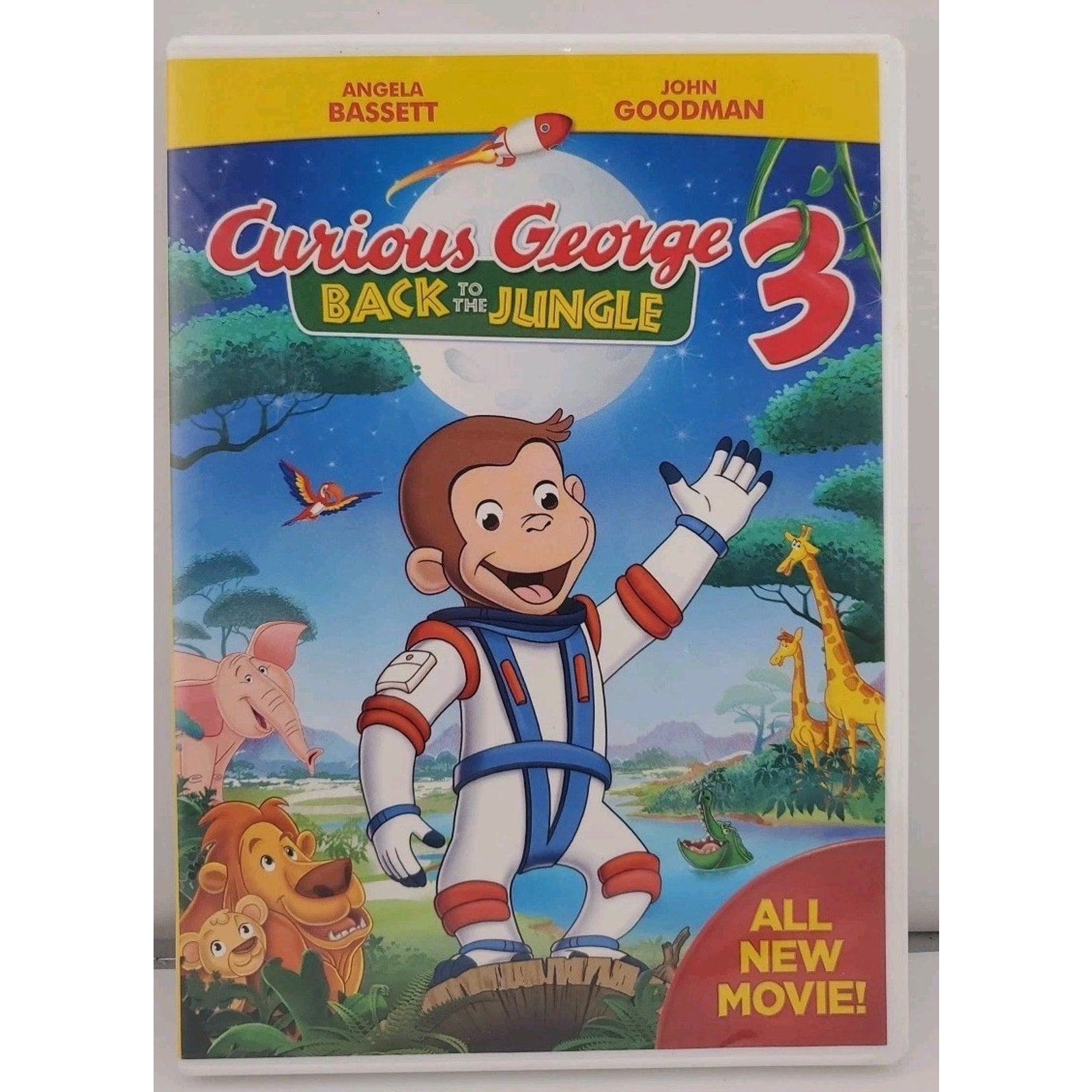 Curious George 3: Back to the Jungle (DVD, 2015)