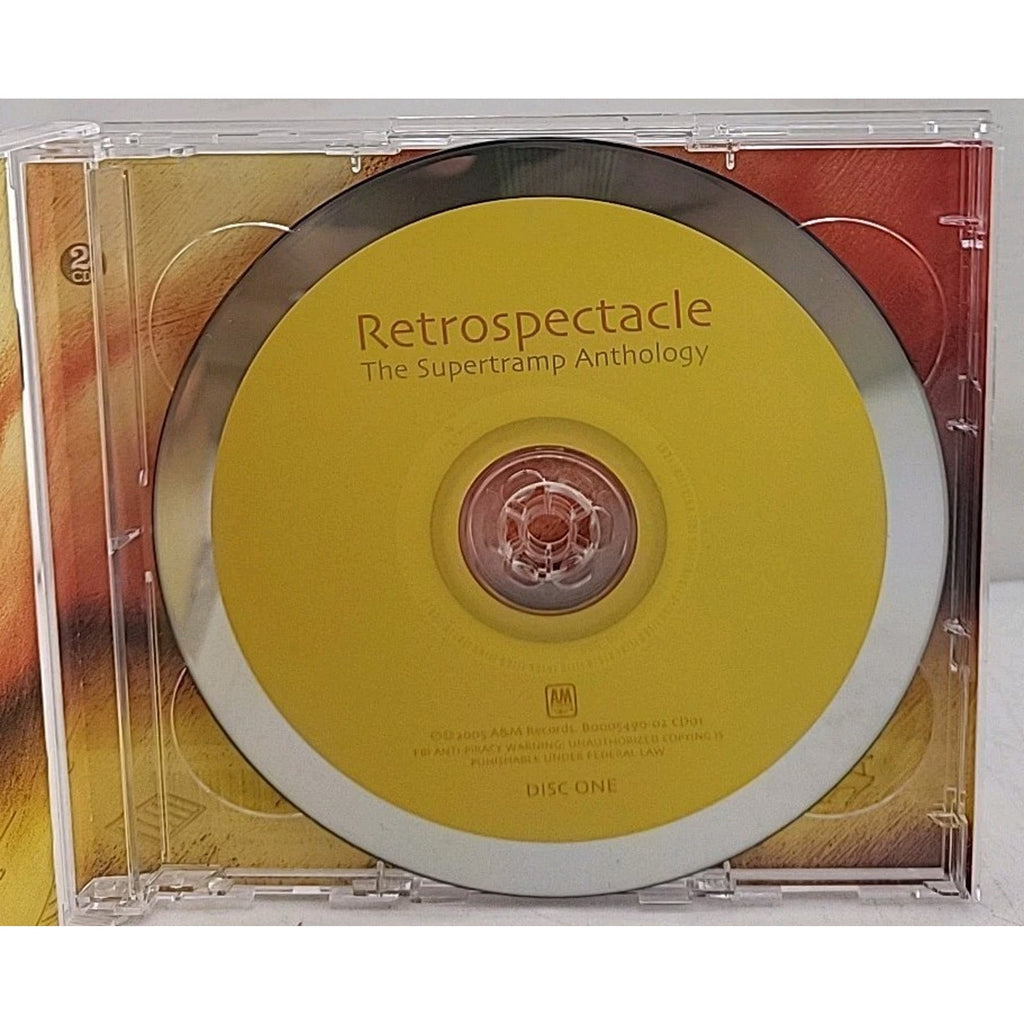 Retrospectacle (The Super Tramp Anthology) by Supertramp (CD, 2005)