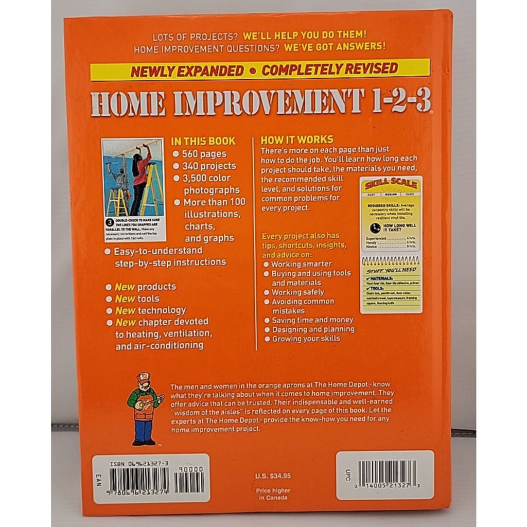 Home Improvement 1-2-3 : Expert Advice from the Home Depot by Home Depot...