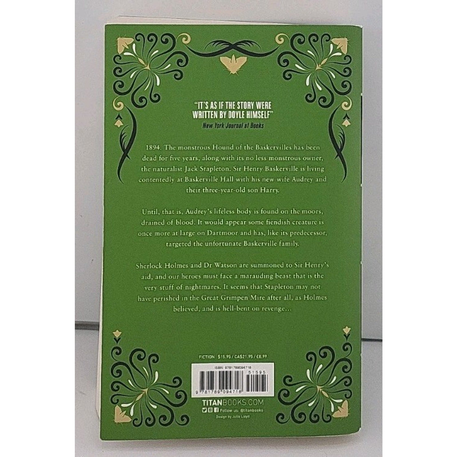 Sherlock Holmes and the Beast of the Stapletons by James Lovegrove (2021, Trade