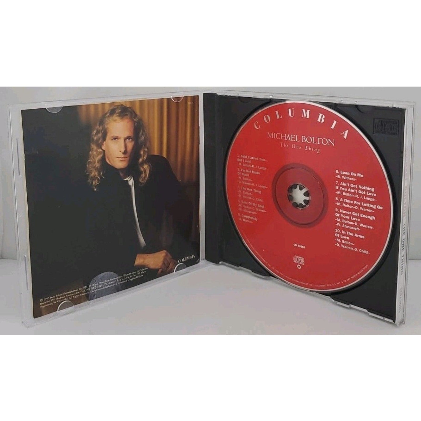 The One Thing by Michael Bolton (CD, Nov-1993, Columbia (USA))