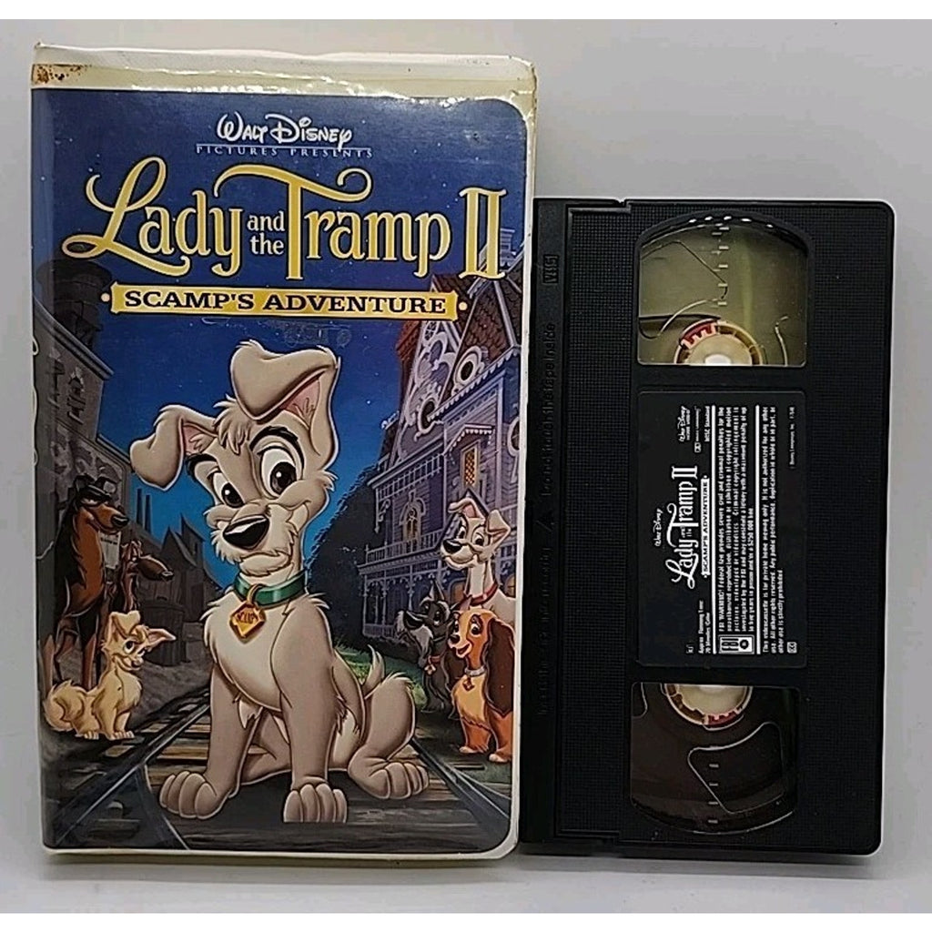 Lady and the Tramp II: Scamps Adventure (VHS, 2001)