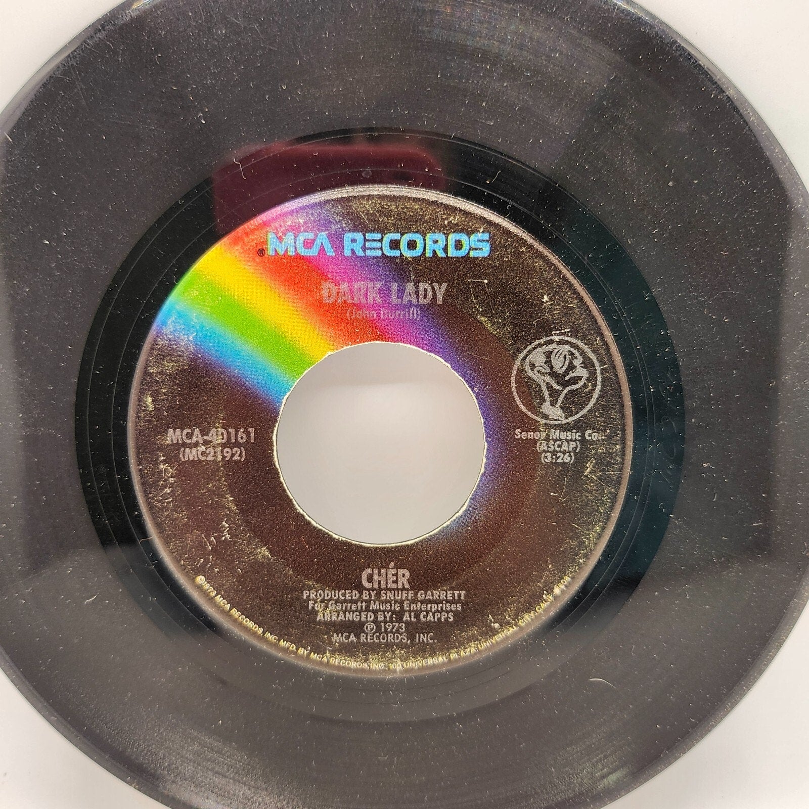 Dark Lady / Two People Clinging To A Thread by Cher (Record) - 40161