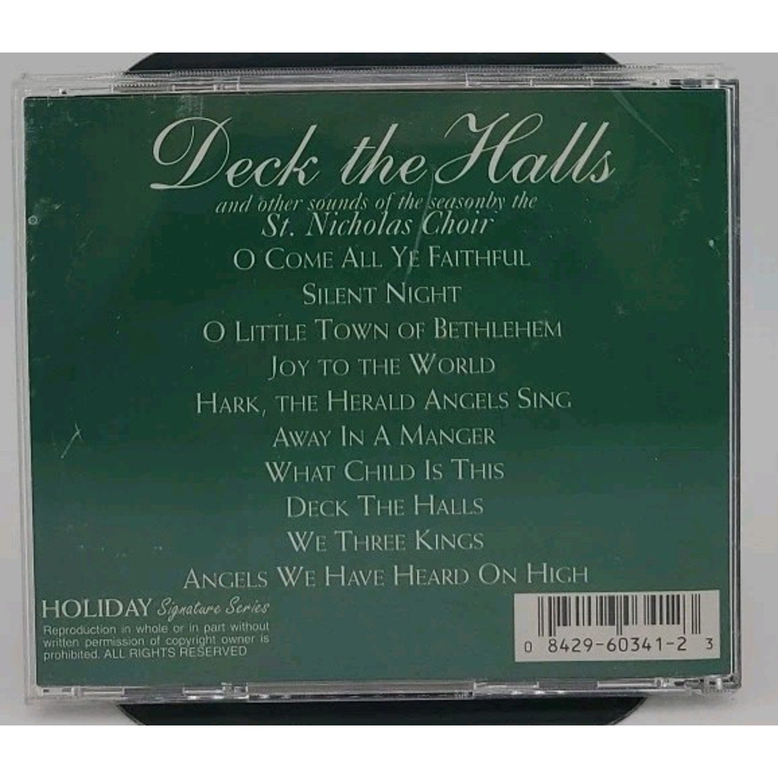 Deck The Halls: "O Come All Ye Faithful" +more (CD/Christmas) St. Nicholas Choir