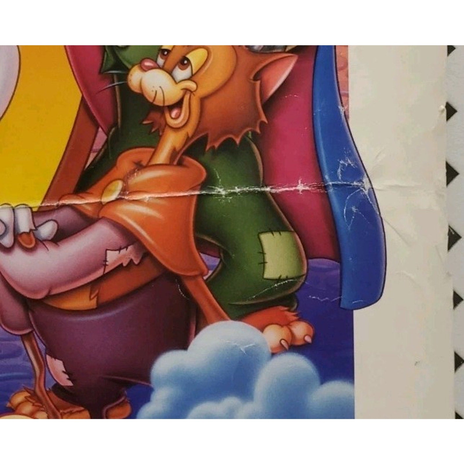 Walt Disney's Pinochio - 13.5"X20" Original Promo Movie Poster 1992 Re-Release