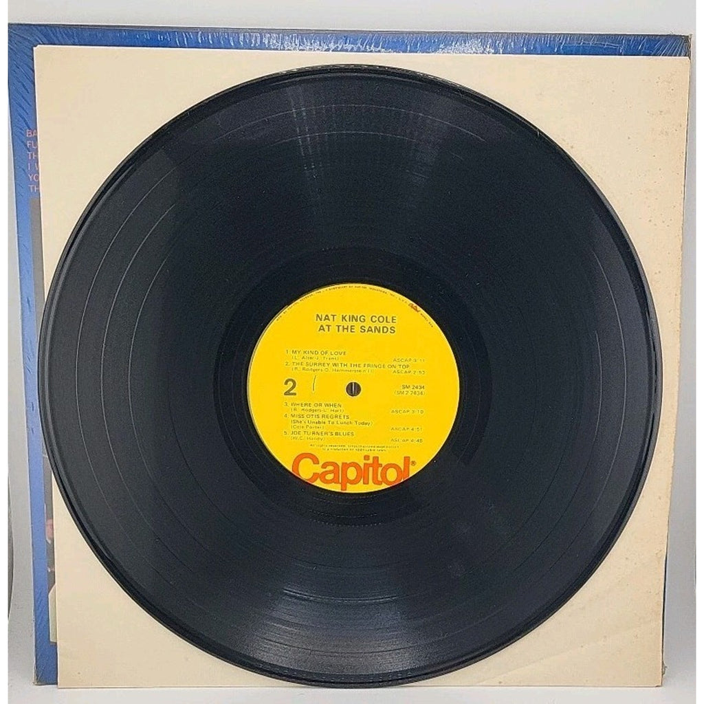 Nat King Cole - At The Sands LP Capitol SM-2434