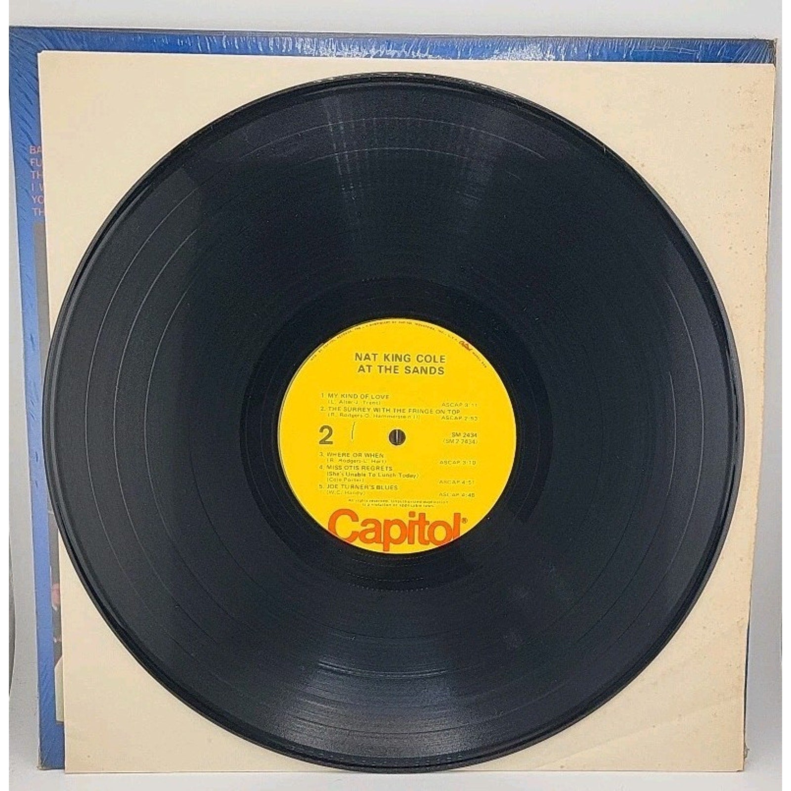 Nat King Cole - At The Sands LP Capitol SM-2434