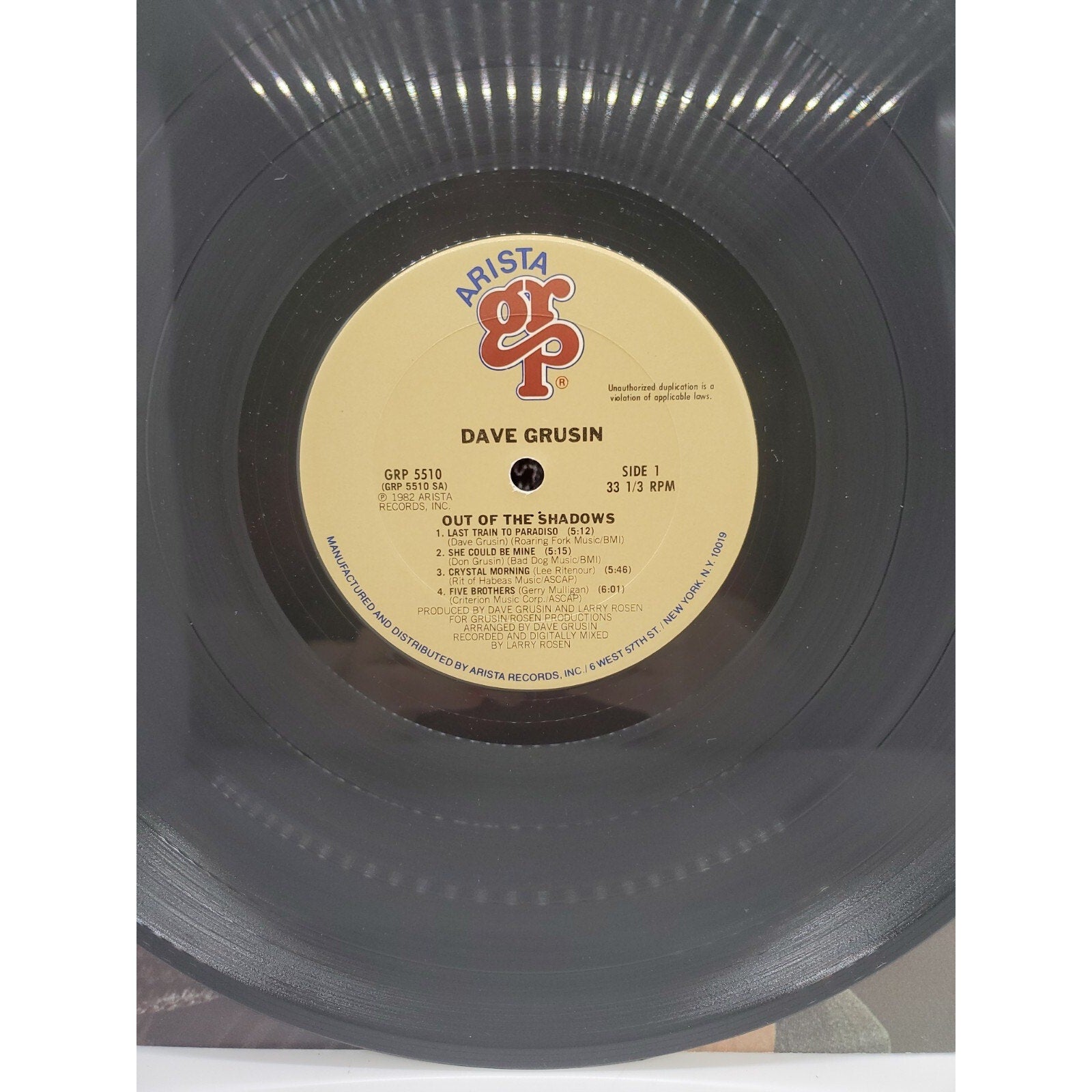 Dave Grusin - Out Of The Shadows (Record)