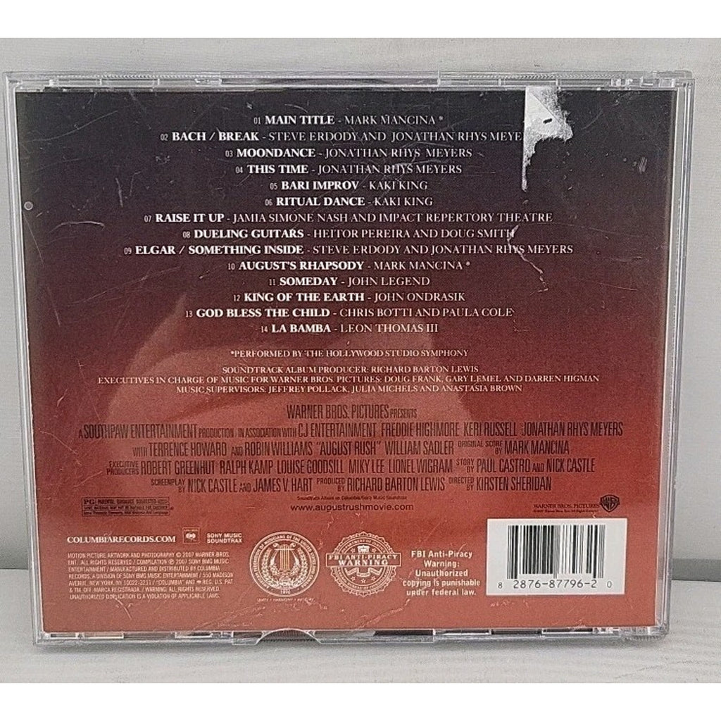 August Rush (Original Soundtrack) by Various (CD, 2007)