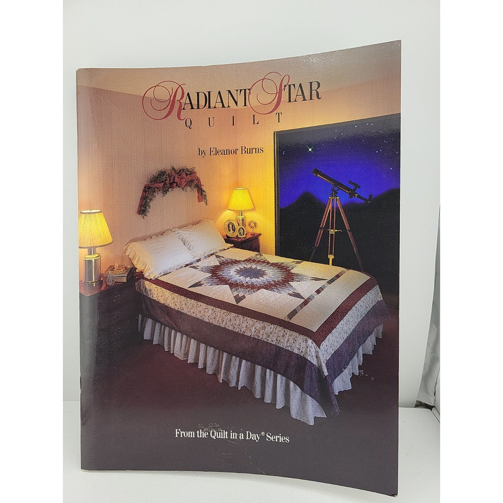 Quilt In A Day Series Radiant Star Quilt Book By Eleanor Burns