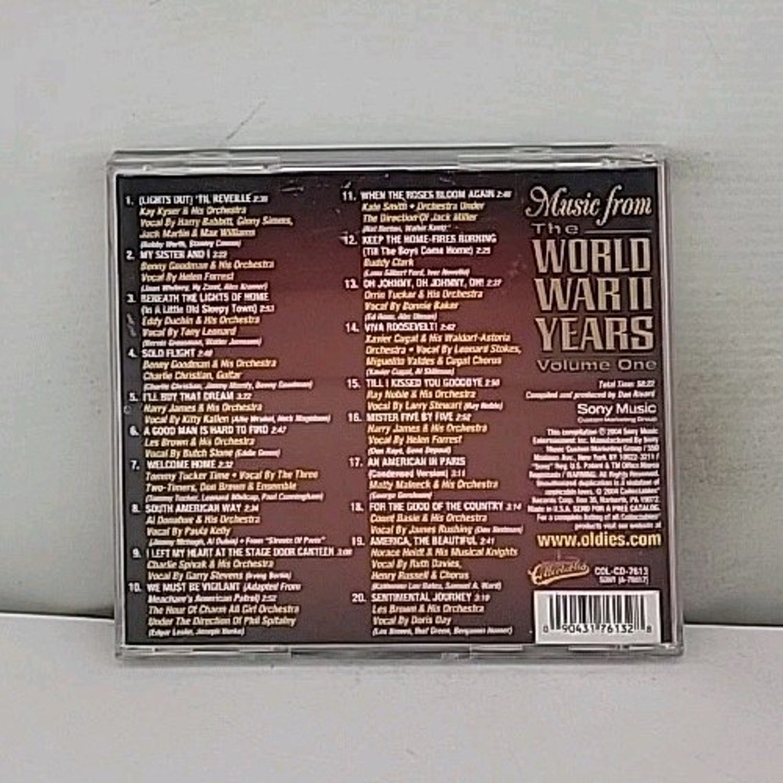 World War II Years, Vol. 1 by Various (CD, 2004)