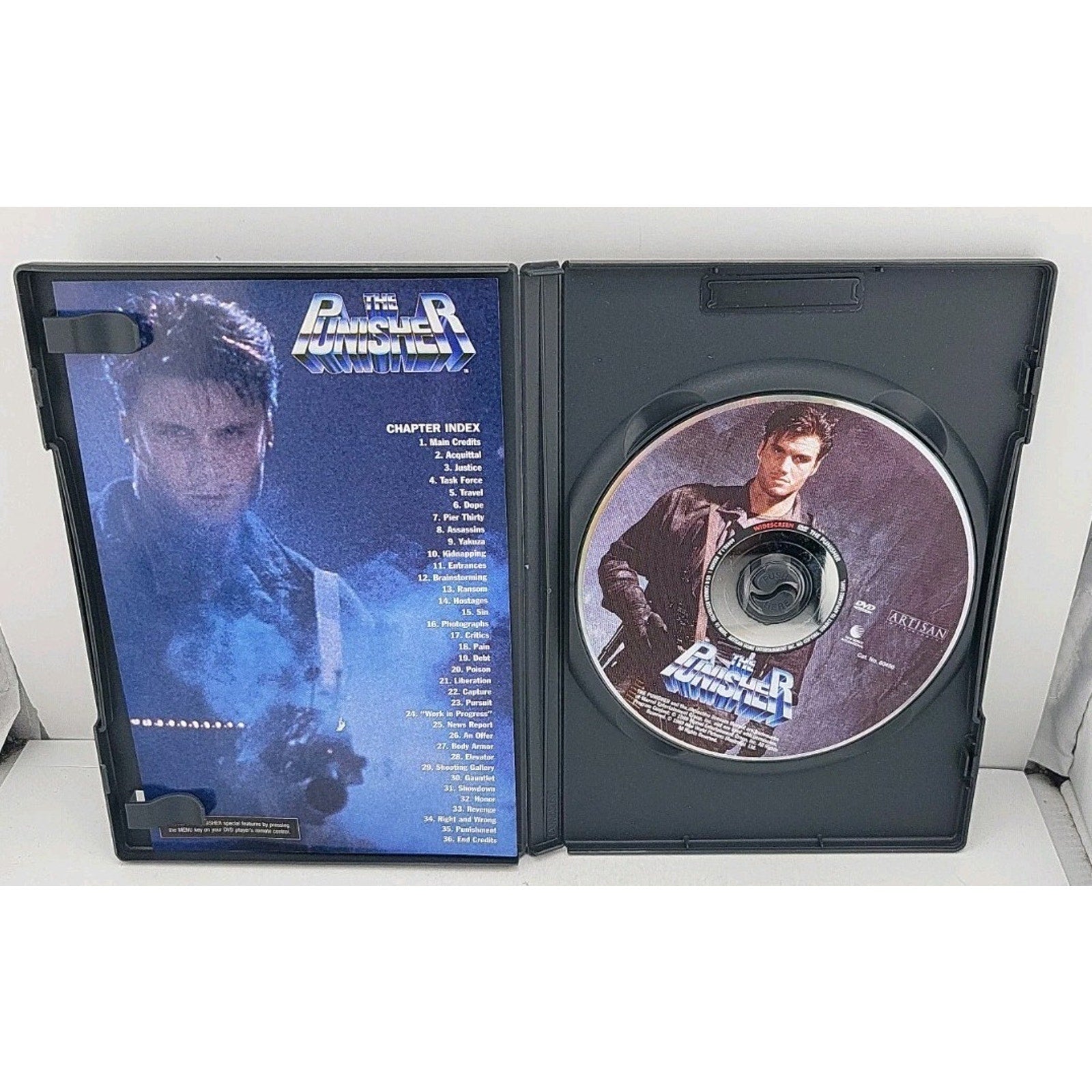 The Punisher (DVD, 1990)