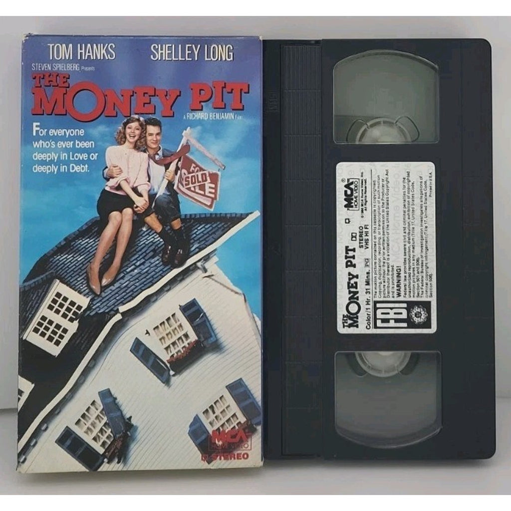The Money Pit (VHS, 1991) Tom Hanks, Shelley Long