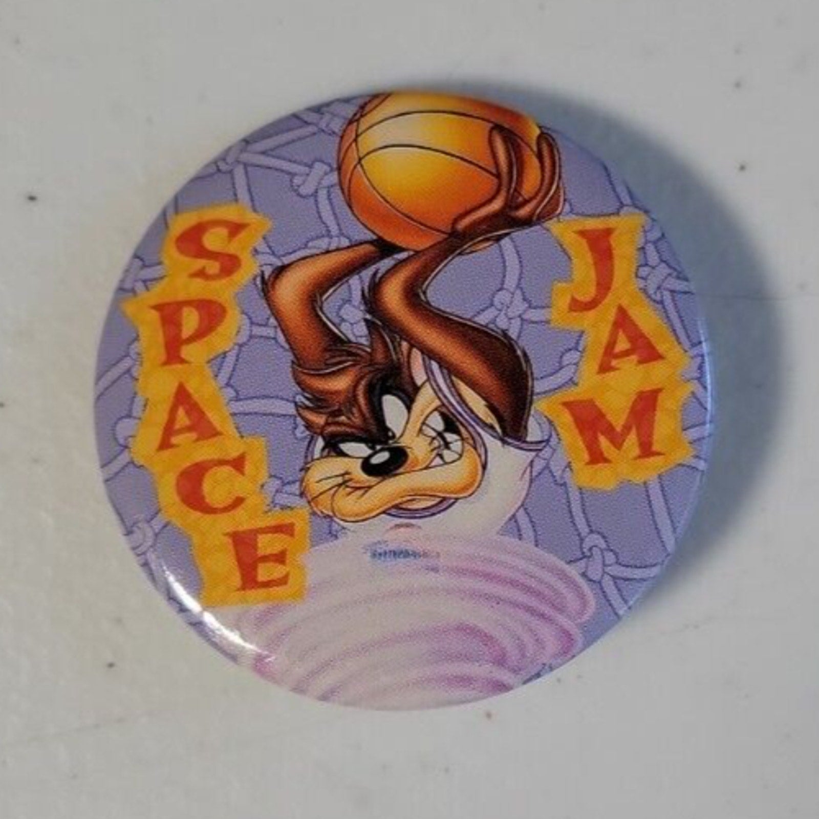 1996 Space Jam Tasmanian Devil (Pin/Button)