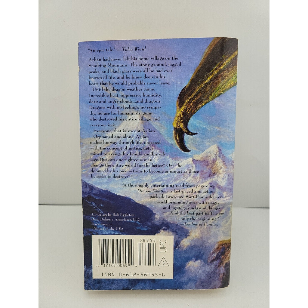 Dragon Weather by Lawrence Watt-Evans (2000, Mass Market)