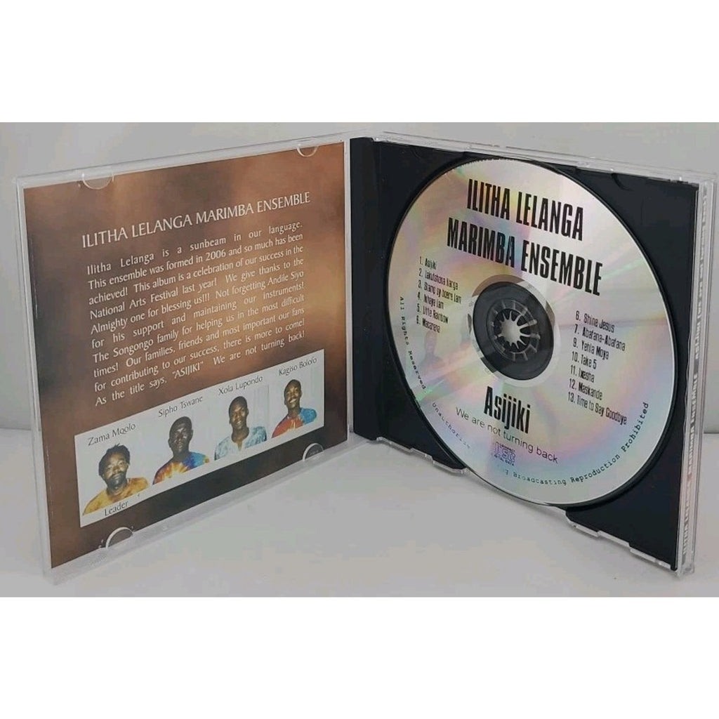 Ilitha Lelanga Marimba Ensemble - Asijiki (We Are Not Turning Back) CDr