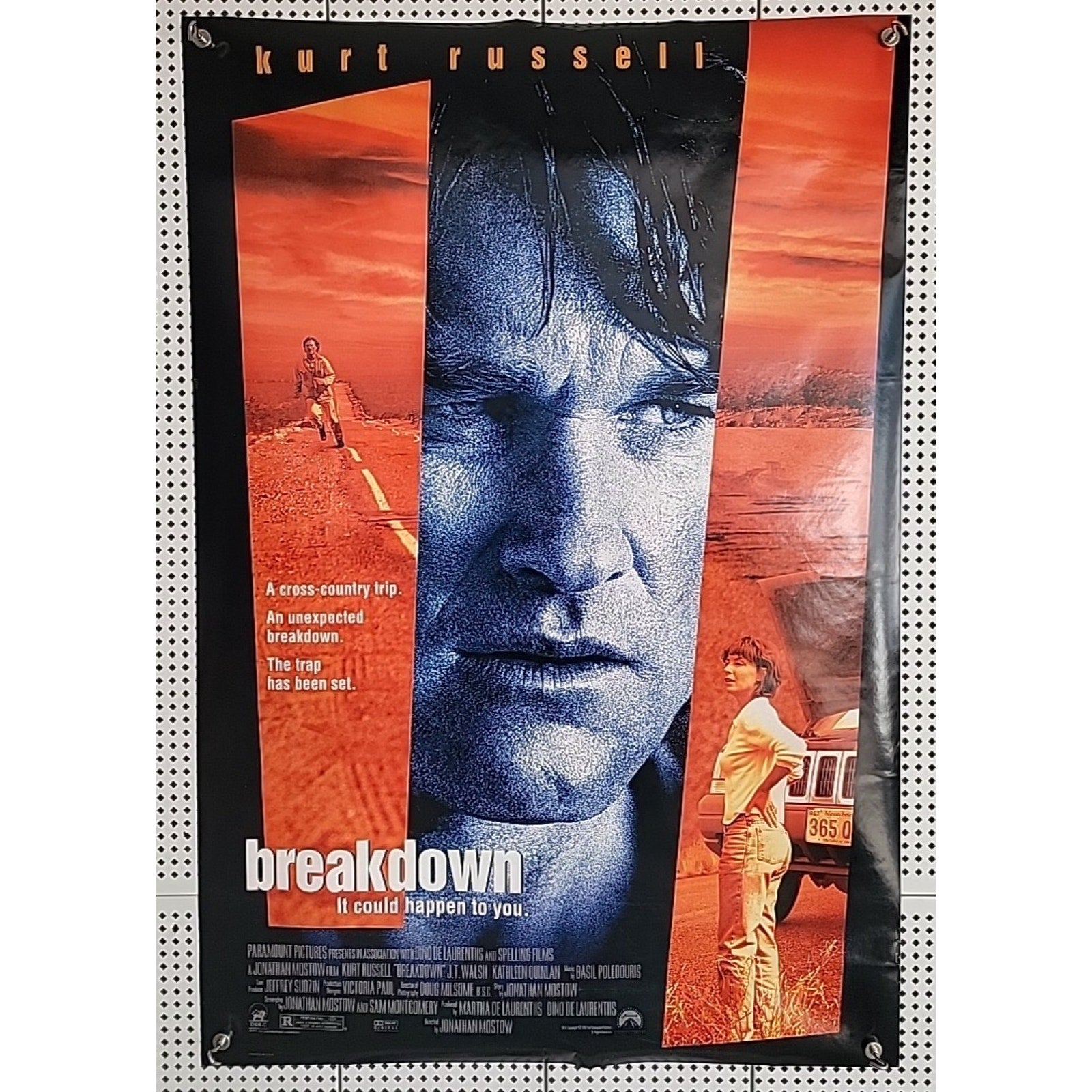 Breakdown - Original DS Movie Poster - 27x40 1997 D/S Kurt Russell