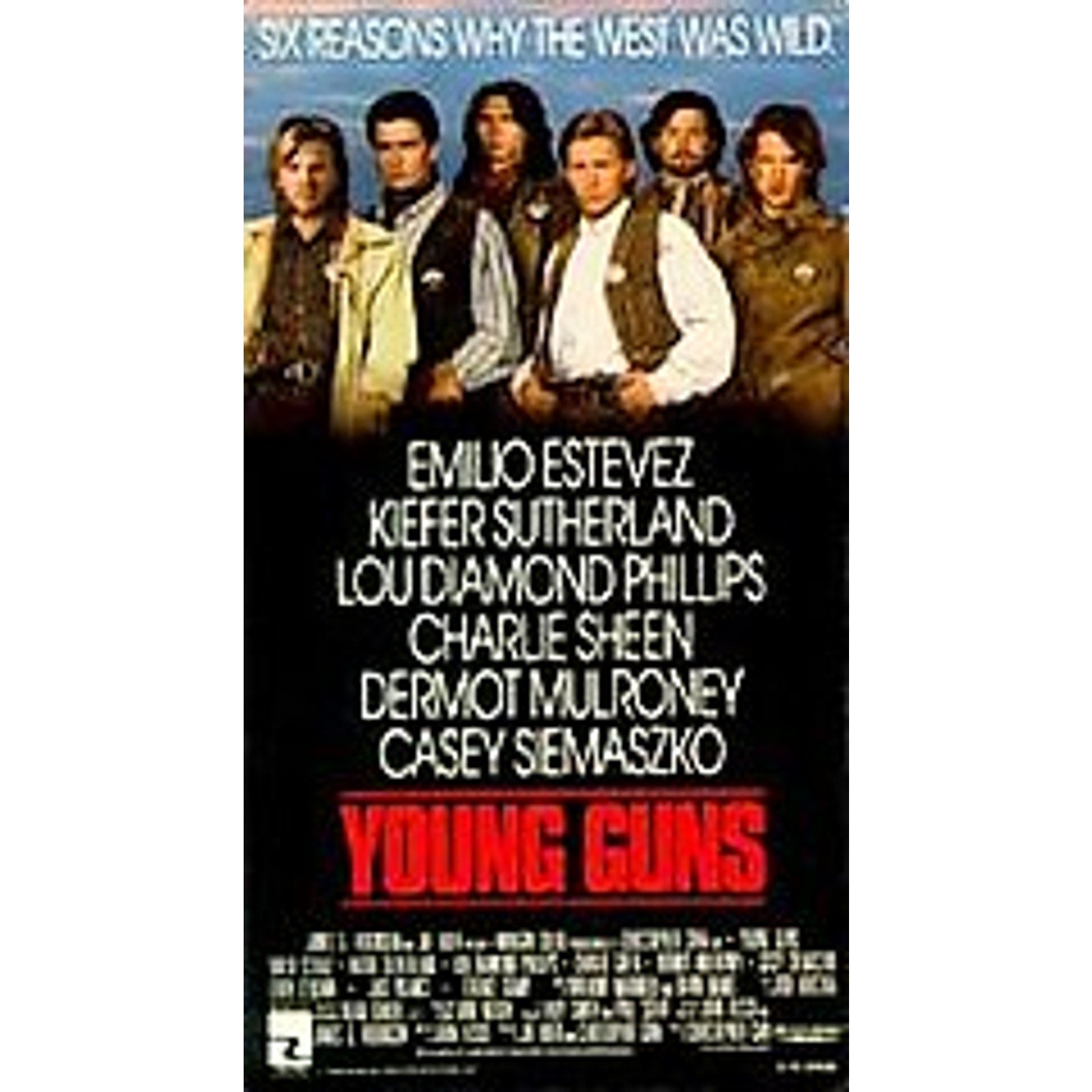 Young Guns (VHS, 1999)