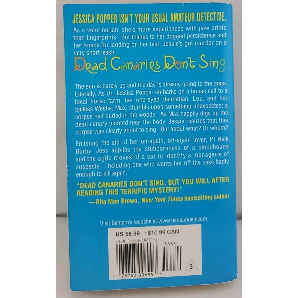 Dead Canaries Don't Sing Cynthia Baxter (Paperback)