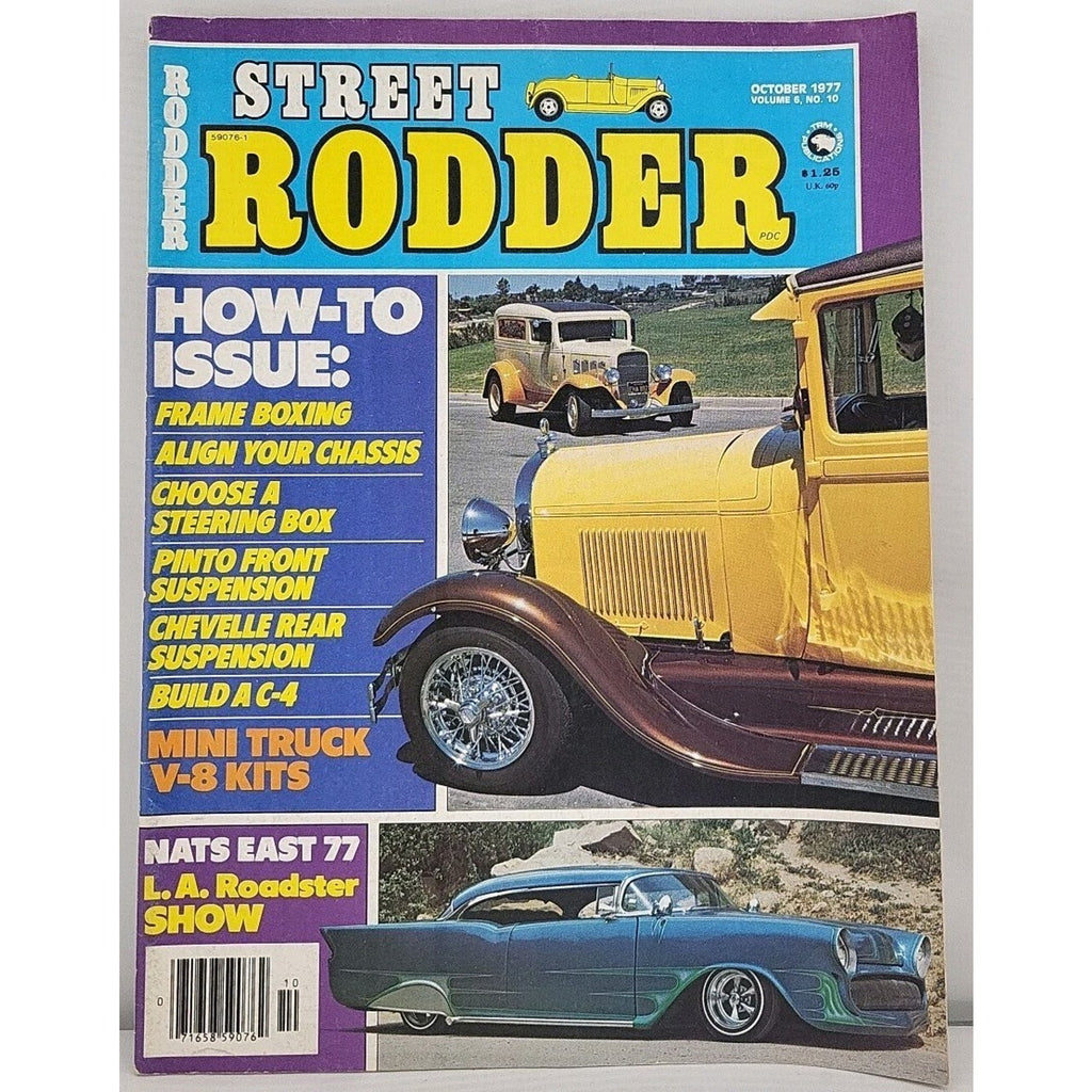 Street Rodder Magazine October 1977 Volume 6 No. 10