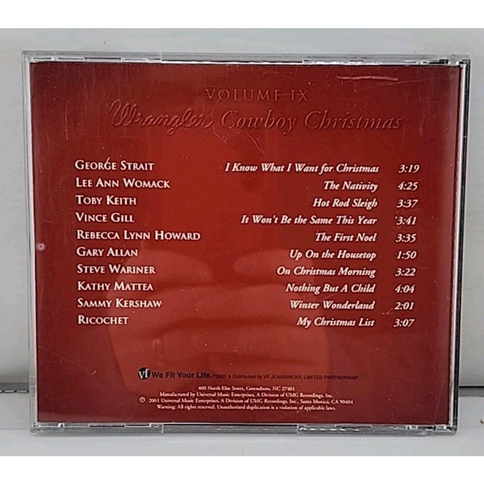 Wrangler Cowboy Christmas Volume 9 CD