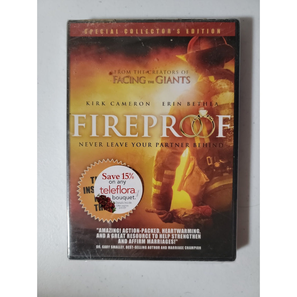 Fireproof (DVD, 2009, Special Collector's Edition) *Brand New*