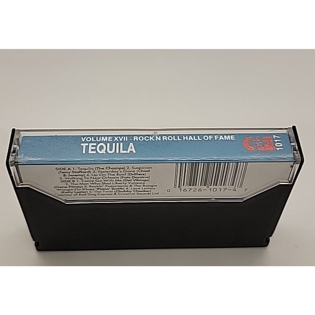 Rock and Roll Hall of Fame Volume XVII Cassette Tape Featuring Tequila