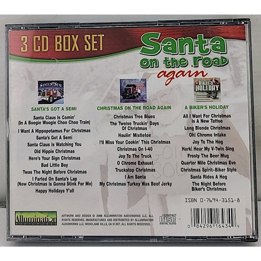 Santa On the Road by Various Artists (CD, Mar-2009, 3 Discs, Infinity...