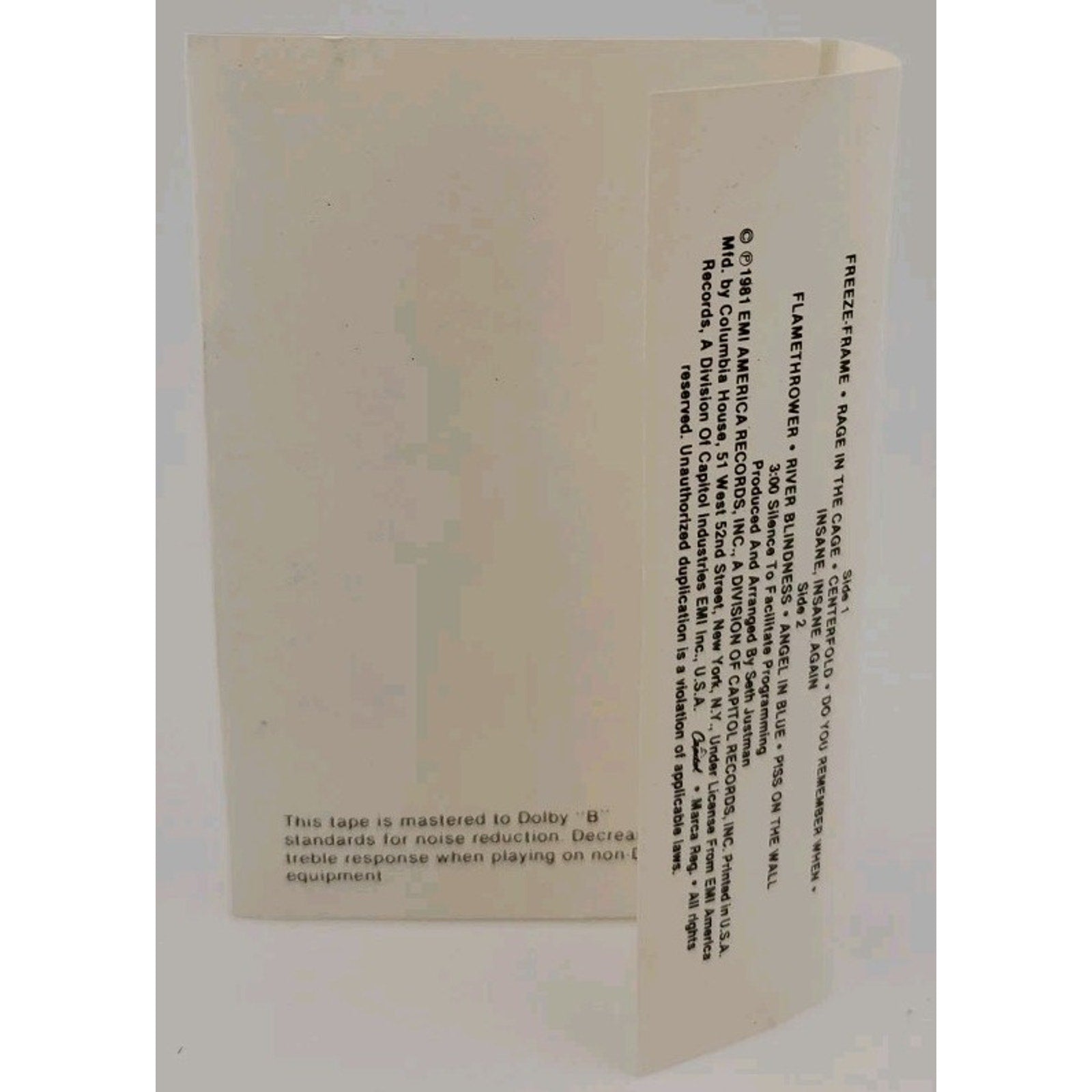 Freezeframe by Geils, J (Cassette, 2017)