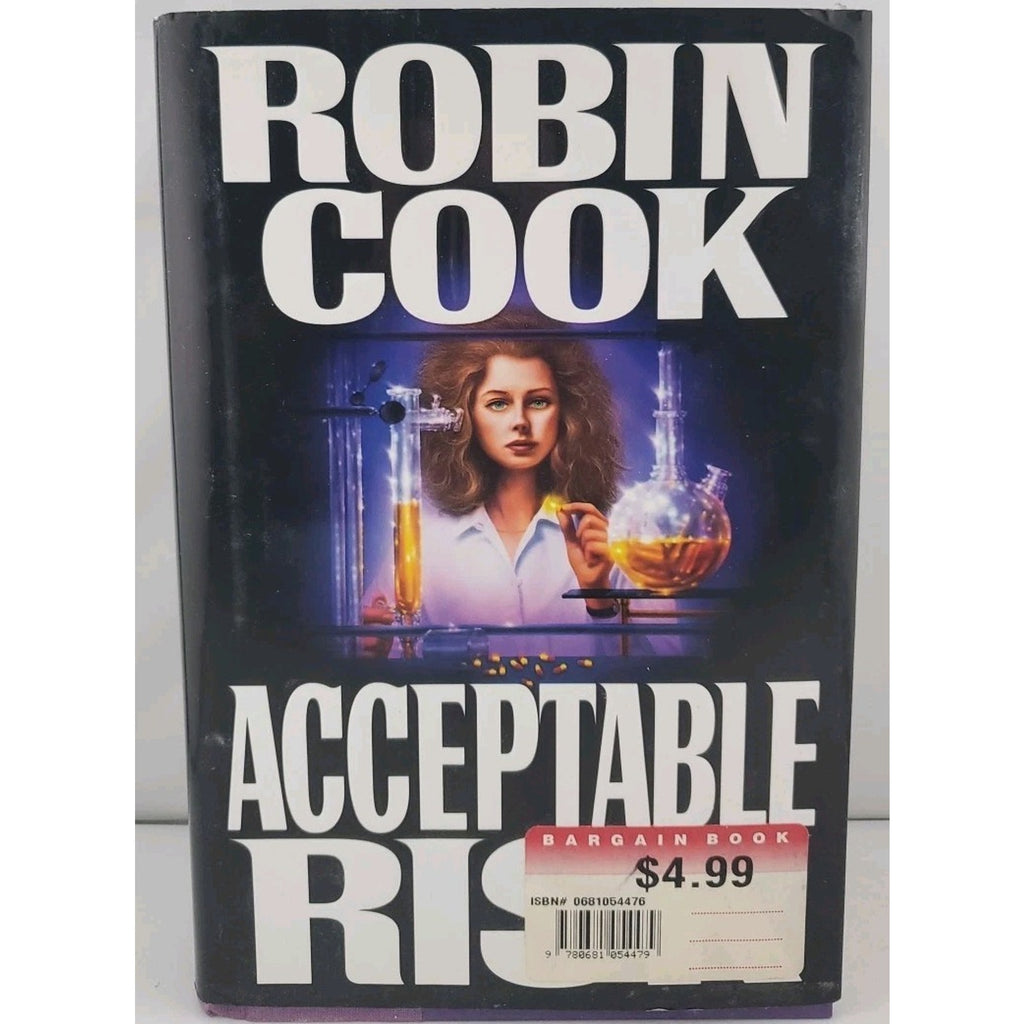 Acceptable Risk by Robin Cook (1995, Hardcover)