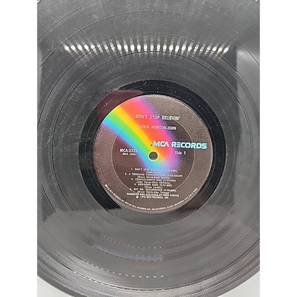 Olivia Newton John Don't Stop Believin' (Record)