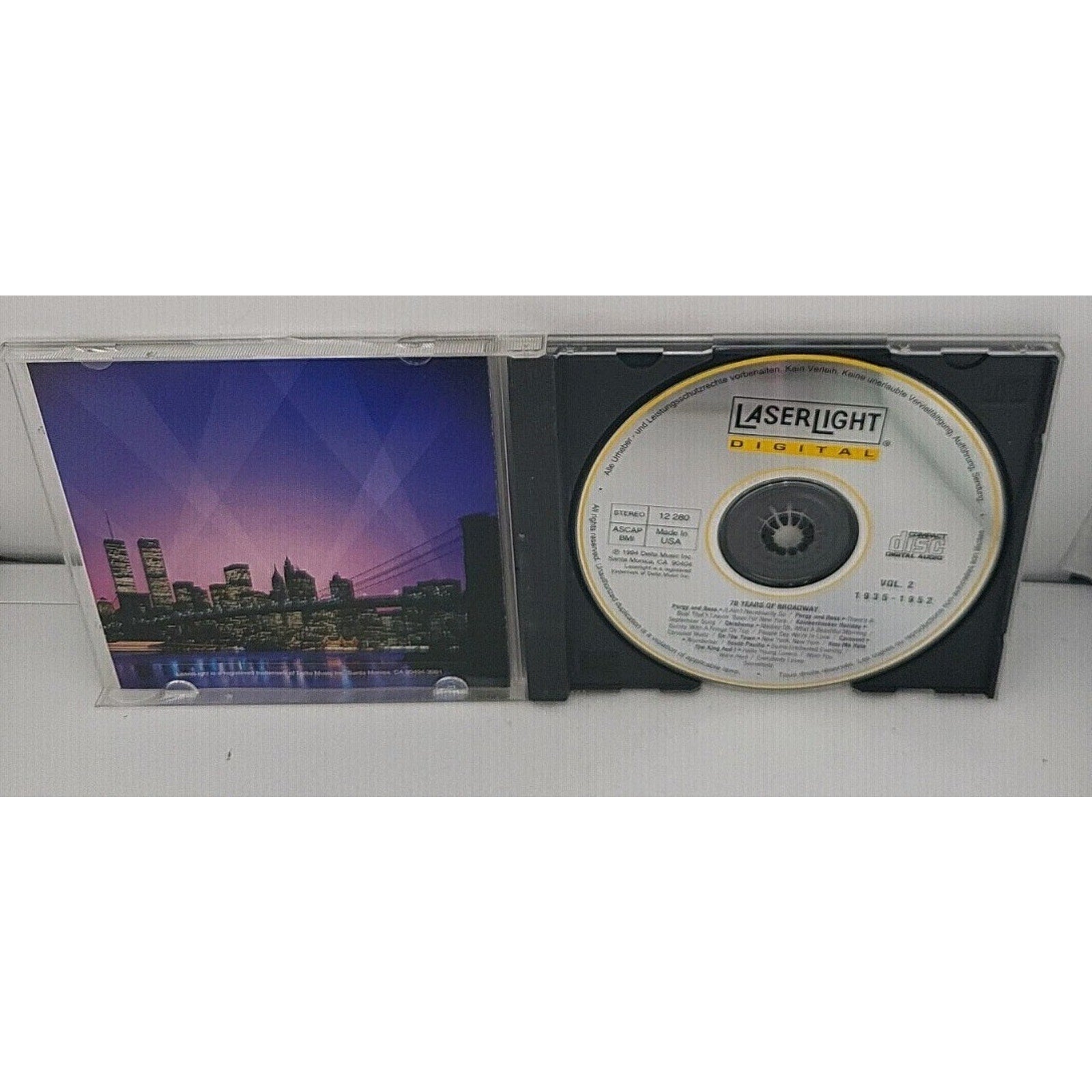 70 Years of Broadway, Vol. 2 by Various Artists (CD, Mar-1994, Laserlight)