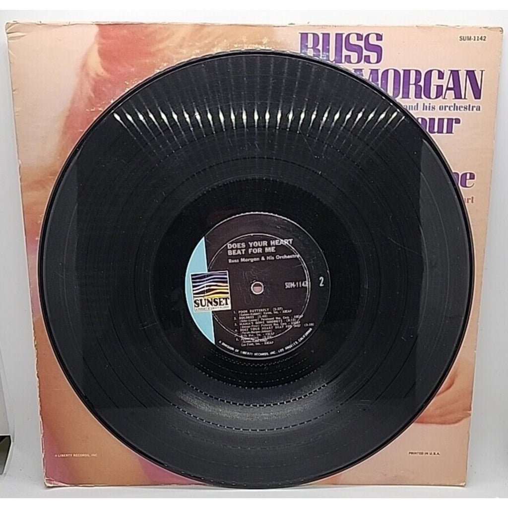 Russ Morgan "Does Your Heart Beat For Me" Sunset Records SUM 1142 (Record)