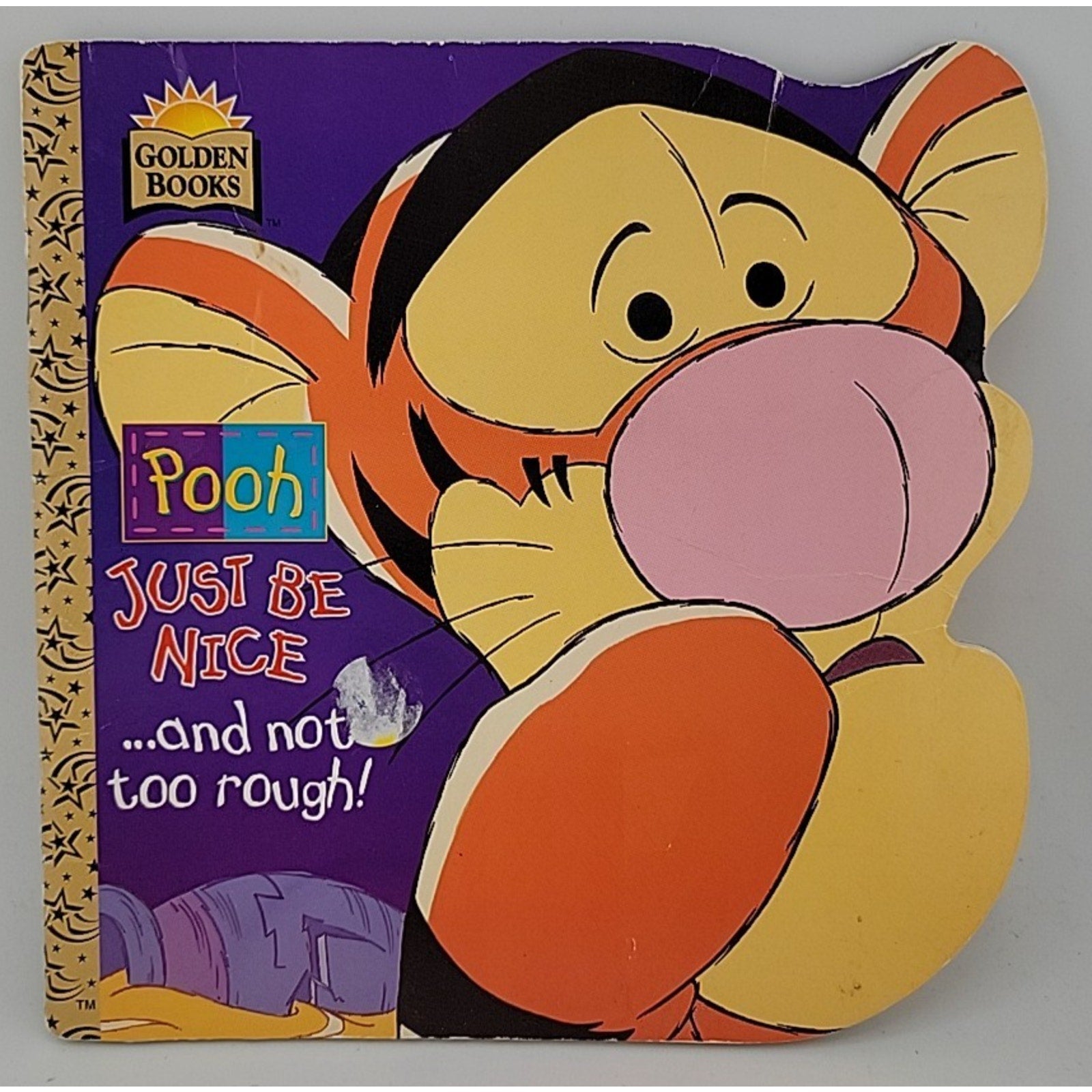 Golden Books Pooh Just Be Nice & Not Too Rough Tigger PB Paperback Book
